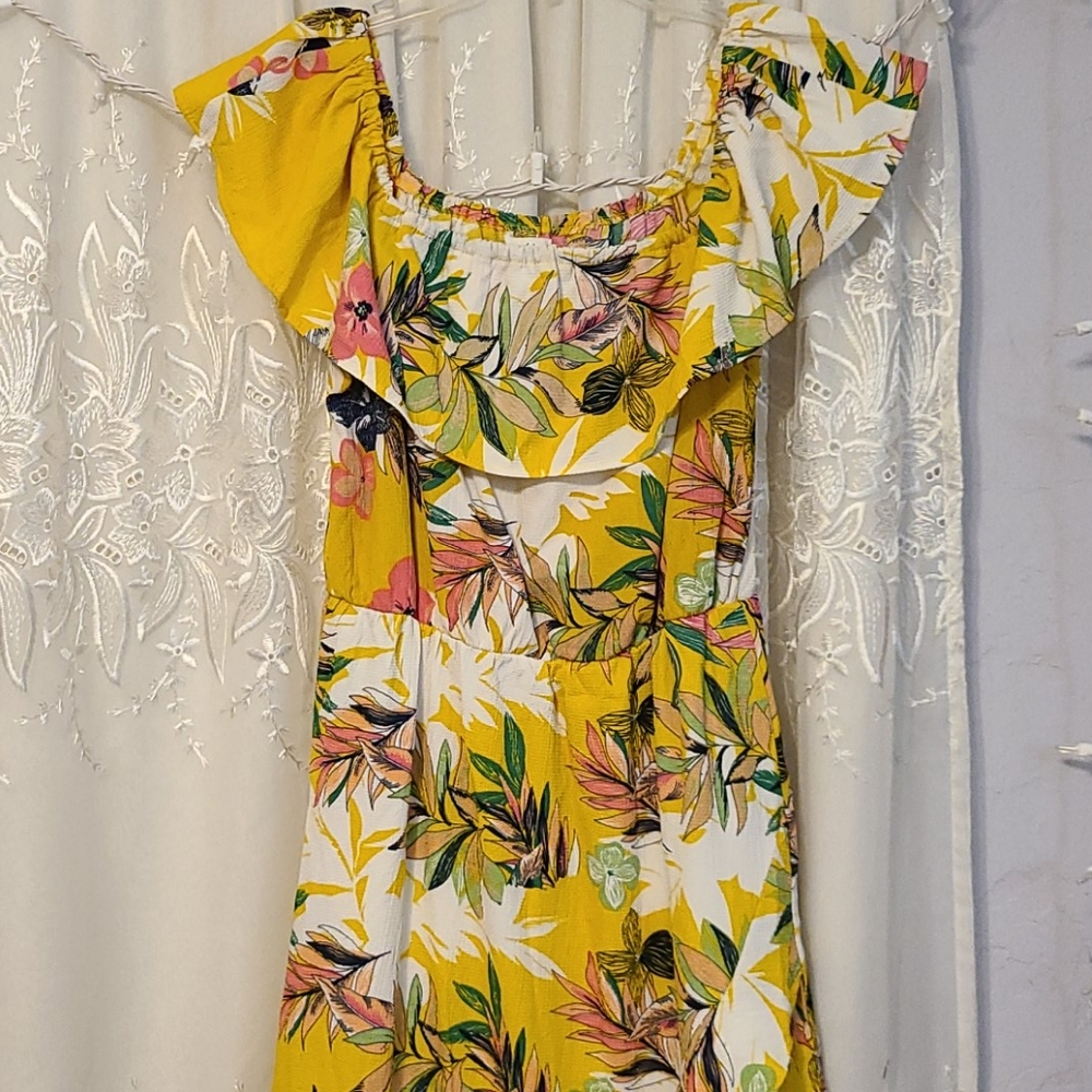 yellow Sun dress